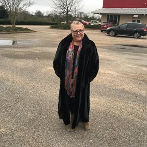 Full Lenitgh black mink coat size large